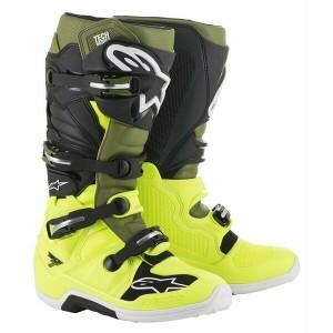 Cizme cross-enduro ALPINESTARS TECH 7 BOOT Negru/Galben Cizme cross-enduro ALPINESTARS TECH 7 BOOT Negru/Galben
