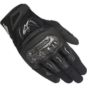 Manusi de piele vara Alpinestars SMX-2 AIR CARBON V2 Negru Manusi de piele vara Alpinestars SMX-2 AIR CARBON V2 Negru