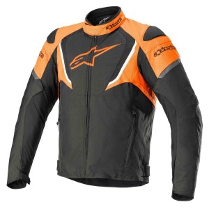 Geaca textil impermeabila Alpinestars T-JAWS V3 Negru/Portocaliu Geaca textil impermeabila Alpinestars T-JAWS V3 Negru/Portocaliu