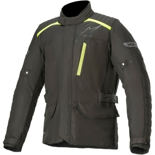 Geaca textil impermeabila Alpinestars GRAVITY Drystar Negru/Galben fluo [1]