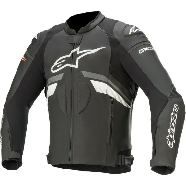 Geaca de piele Alpinestars GP PLUS R V3 Negru/Gri/Alb [1]