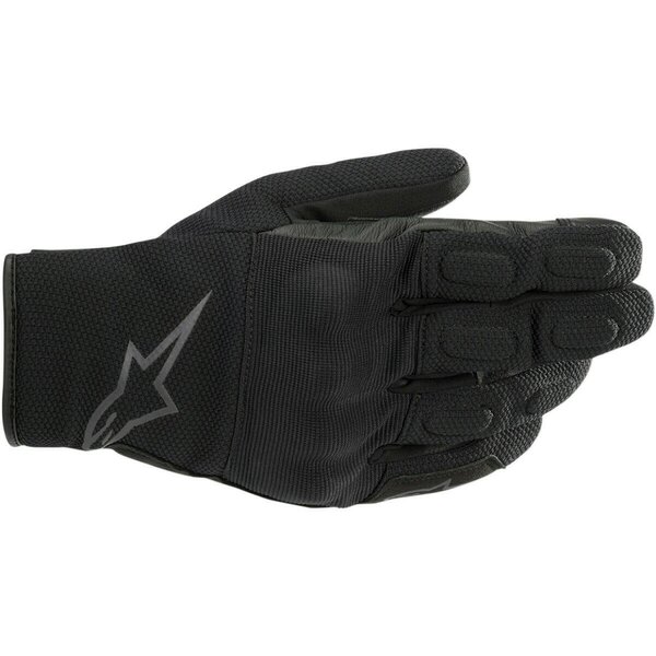 Manusi de piele impermeabile Alpinestars S-MAX Drystar Negru/Antracit [1]