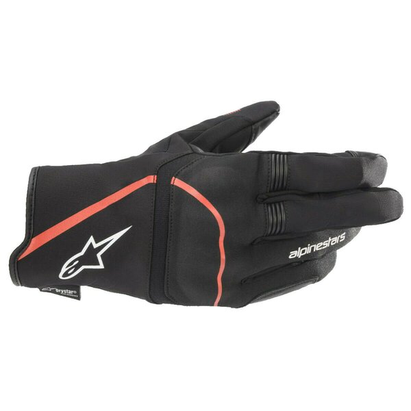 Manusi de piele impermeabile Alpinestars SYNCRO v2 Drystar Negru/Rosu [1]