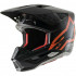 Casca cross-enduro Alpinestars Supertech S-M5 COMPASS Negru/Portocaliu [2]