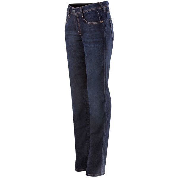 Jeansi moto dama Alpinestars Stella Angeles Albastru inchis [1]