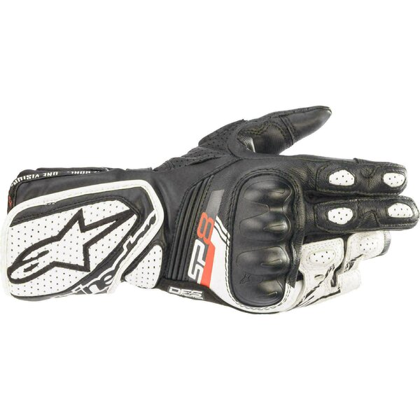 Manusi de piele dama ALPINESTARS STELLA SP-8 V3 Negru/Alb/Roz [1]