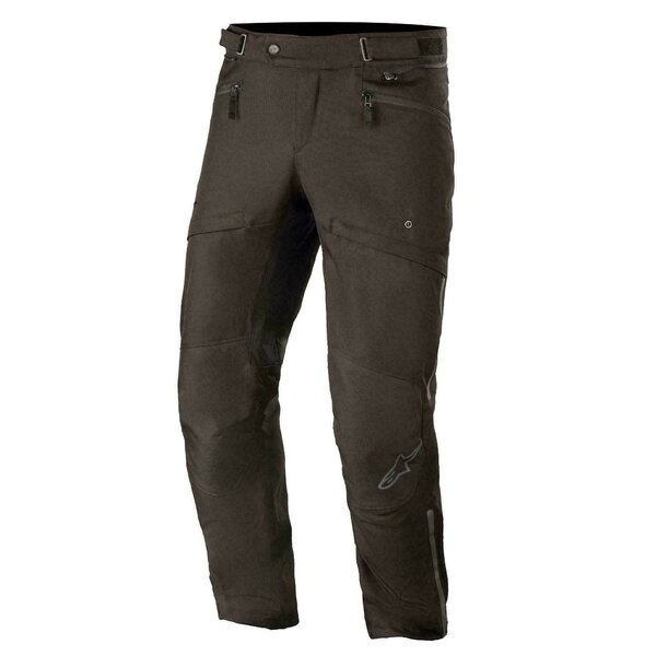 Pantaloni moto impermeabili Alpinestars AST-1 V2 WP Scurt Negru [1]