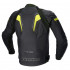 Geaca de piele Alpinestars GP PLUS R V3 RIDEKNIT Negru/Galben fluo [2]