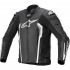 Geaca de piele sport/touring Alpinestars MISSILE V2 Negru/Alb [2]