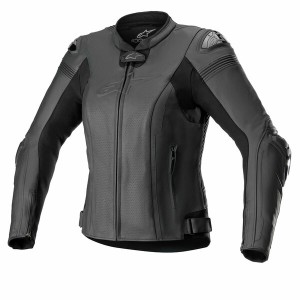 Geaca de piele dama Alpinestars Stella Missile V2 Negru