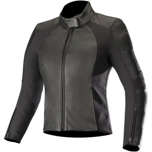 Geaca de piele dama Alpinestars Stella Vika V2 Negru Geaca de piele dama Alpinestars Stella Vika V2 Negru
