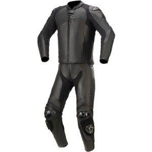 Combinezon de piele 2 piese ALPINESTARS GP PLUS V3 GRAPHITE Negru/Negru Combinezon de piele 2 piese ALPINESTARS GP PLUS V3 GRAPHITE Negru/Negru