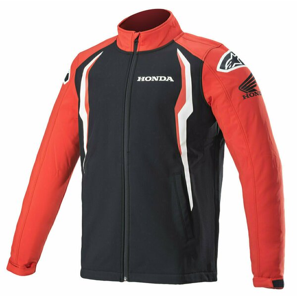 Jacheta softshell Alpinestars Honda Negru/Alb/Rosu [1]