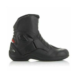 Cizme moto ALPINESTARS NEW LAND DRYSTAR HONDA Negru/Rosu