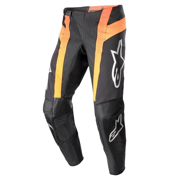 Pantaloni cross-enduro ALPINESTARS TECHSTAR SEIN 2023 Negru/Portocaliu [1]