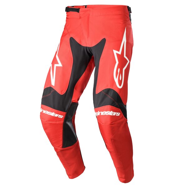 Pantaloni cross-enduro ALPINESTARS RACER HOEN 2023 Rosu/Alb [1]