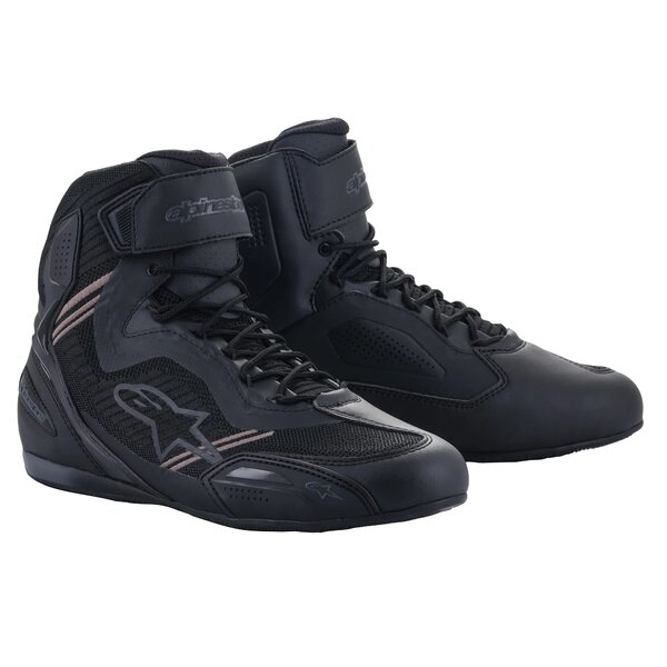 Ghete moto sport/touring Alpinestars Faster-3 RIDEKNIT 2023 Negru/Negru [1]