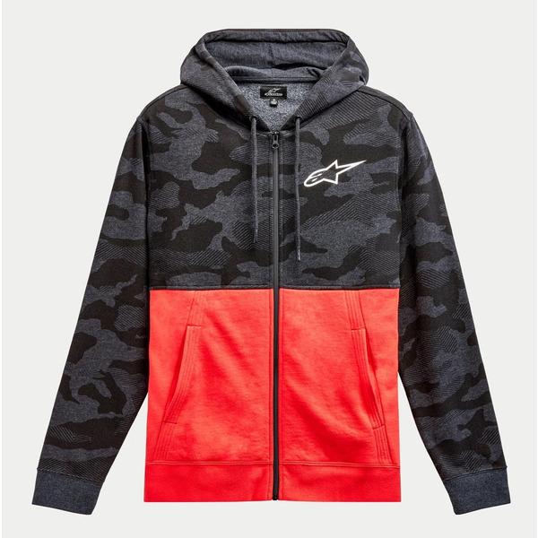 Hanorac ALPINESTARS CAMO BLOCK Gri Camo/Rosu [1]