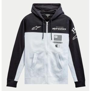 Hanorac ALPINESTARS H-BLOCK Negru/Alb Hanorac ALPINESTARS H-BLOCK Negru/Alb