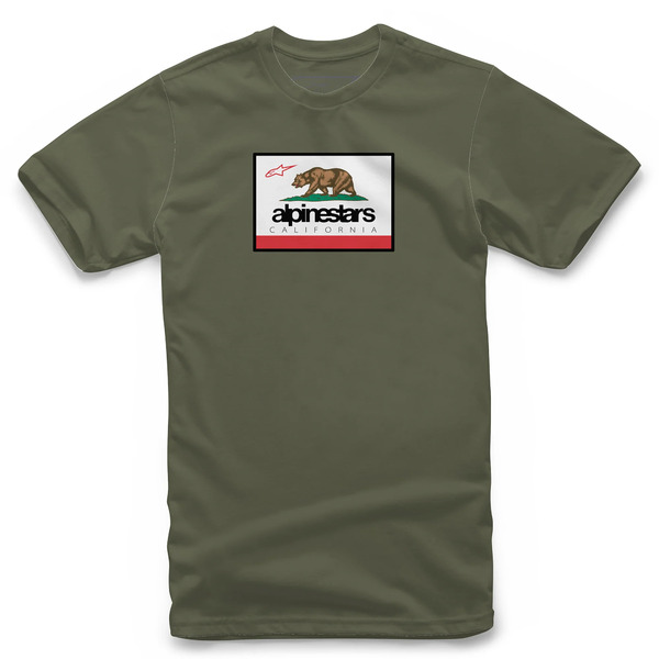 Tricou ALPINESTARS CALI 2.0 Verde oliv [1]
