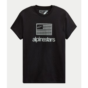 Tricou ALPINESTARS FLAG Negru Tricou ALPINESTARS FLAG Negru