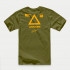 Tricou ALPINESTARS STACKER Verde oliv [2]