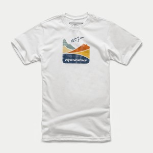 Tricou ALPINESTARS EXPO Alb Tricou ALPINESTARS EXPO Alb