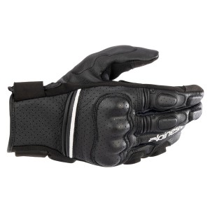 Manusi de piele vara sport/touring ALPINESTARS PHENOM AIR Negru/Alb Manusi de piele vara sport/touring ALPINESTARS PHENOM AIR Negru/Alb