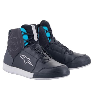Ghete moto dama impermeabile ALPINESTARS CHROME DRYSTAR Negru/Alb/Albastru Ghete moto dama impermeabile ALPINESTARS CHROME DRYSTAR Negru/Alb/Albastru