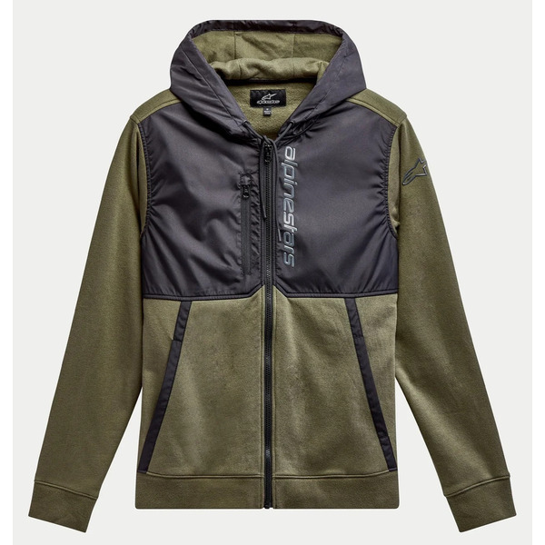 Hanorac ALPINESTARS ALIGNED Verde/Negru [1]