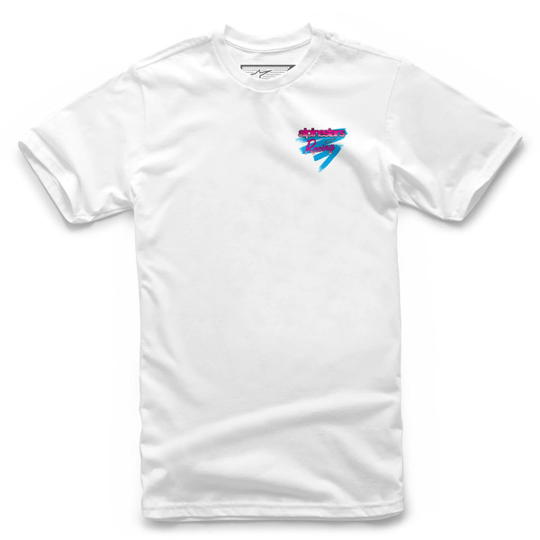Tricou ALPINESTARS RACING THEN Alb [1]