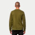 Bluza ALPINESTARS AGELESS CREW Fleece Verde military/Negru [5]