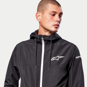 Geaca ALPINESTARS TREQ WINDBREAKER Negru/Alb Geaca ALPINESTARS TREQ WINDBREAKER Negru/Alb