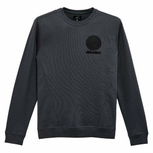 Bluza ALPINESTARS SPIRAL CREW Fleece Gri carbune Bluza ALPINESTARS SPIRAL CREW Fleece Gri carbune