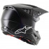Casca cross-enduro Alpinestars Supertech S-M5 SOLID ECE 22.06 NEGRU MAT [2]