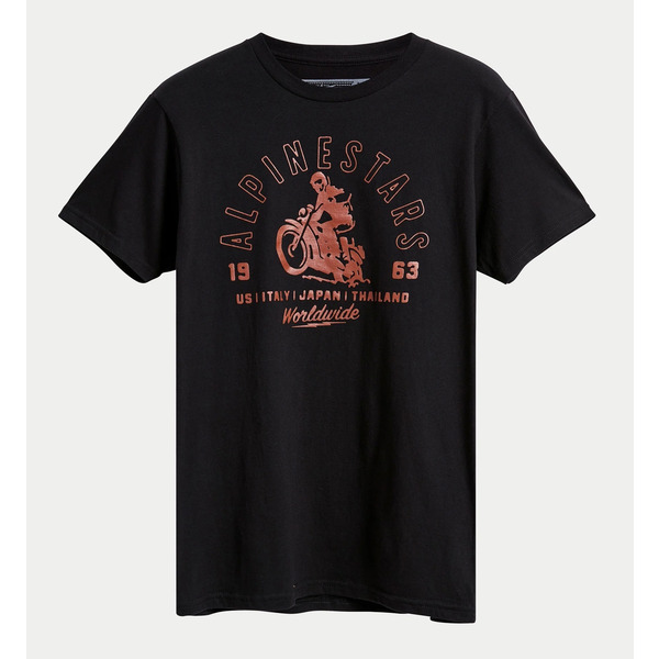 Tricou ALPINESTARS SANDER Negru [1]