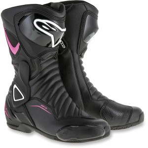 Cizme sport/touring dama ALPINESTARS SMX-6 STELLA V2 Negru/Roz Cizme sport/touring dama ALPINESTARS SMX-6 STELLA V2 Negru/Roz