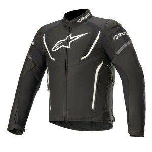 Geaca textil impermeabila Alpinestars T-JAWS V3 Negru/Alb Geaca textil impermeabila Alpinestars T-JAWS V3 Negru/Alb