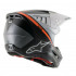 Casca cross-enduro Alpinestars Supertech S-M5 RAYON Negru/Portocaliu/Alb [3]
