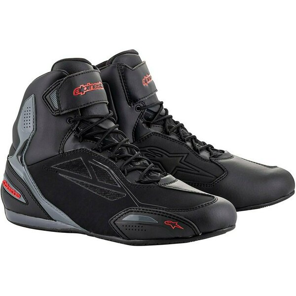 Ghete moto sport/touring Alpinestars Faster-3 Drystar Negru/Gri inchis [1]