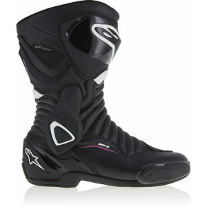 Cizme sport/touring dama ALPINESTARS STELLA SMX-6 V2 DRYSTAR Negru/Alb/Roz