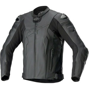 Geaca de piele sport/touring Alpinestars MISSILE V2 Negru/Negru