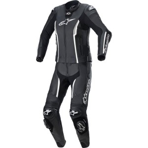 Combinezon de piele dama 2 piese ALPINESTARS STELLA MISSILE V2 Negru/Alb