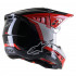 Casca cross-enduro Alpinestars Supertech S-M5 BEAM Negru/Gri/Rosu [2]