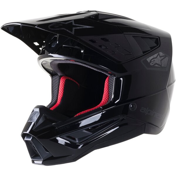 Casca cross-enduro Alpinestars Supertech S-M5 SCOUT Negru [1]