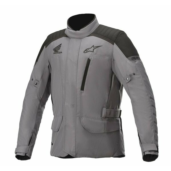 Geaca textil impermeabila Alpinestars Honda Gravity Drystar Gri inchis/Negru [1]