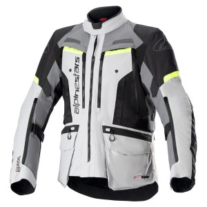 Geaca all season textil impermeabila ALPINESTARS BOGOTA PRO DRYSTAR Negru/Gri/Galben