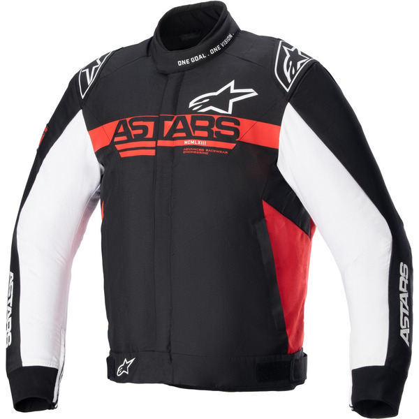 Geaca sport ALPINESTARS MONZA Negru/Alb/Rosu [1]