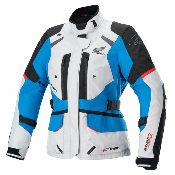 Geaca dama textil impermeabila Alpinestars HONDA STELLA ANDES V3 DRYSTAR Negru/Gri deschis/Albastru [1]