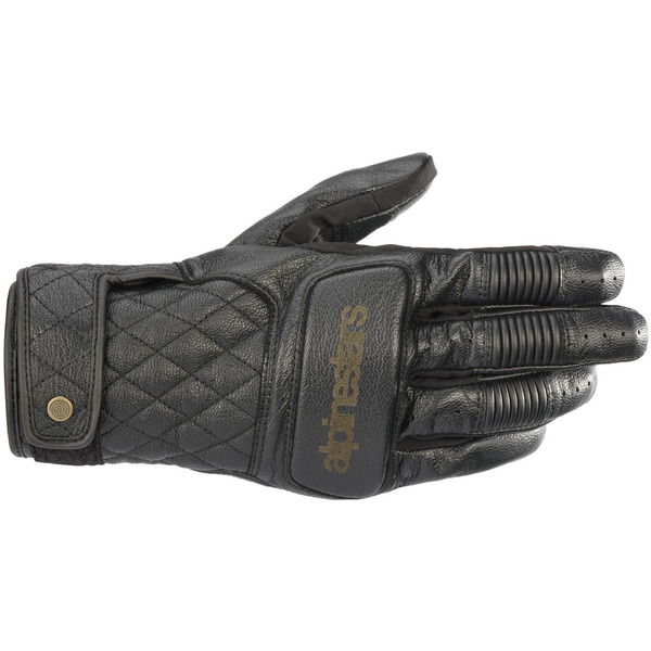 Manusi de piele ALPINESTARS BRASS Negru [1]